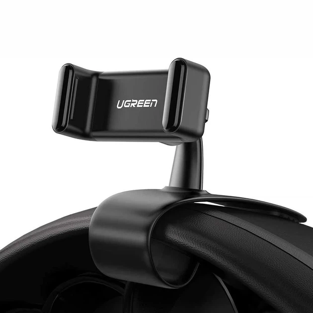 Автодержатель UGREEN LP189 для телефона с клеевой основой 360° черный - Фото 3 Автодержатель UGREEN LP189 для телефона с клеевой основой 360° черный - изображение 3