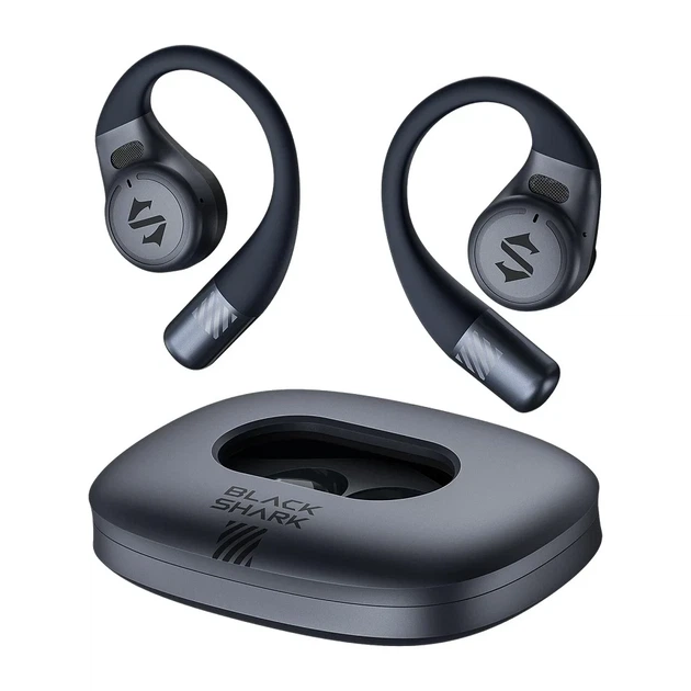 Бездротові навушники Black Shark T17 Bluetooth 5.3 IPX6 70 г чорні - Фото 1 Бездротові навушники Black Shark T17 Bluetooth 5.3 IPX6 70 г чорні - зображення 1