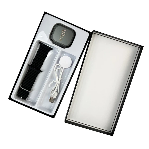 Смарт-годинник V200 Ultra 44 мм 180 mAh IP65 Чорний - Фото 7 Смарт-годинник V200 Ultra 44 мм 180 mAh IP65 Чорний - зображення 7
