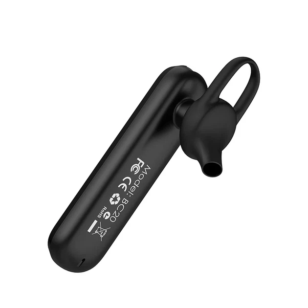 Bluetooth гарнитура Borofone BC20 4.2 внутрипроводная 7 г черная - изображение 3