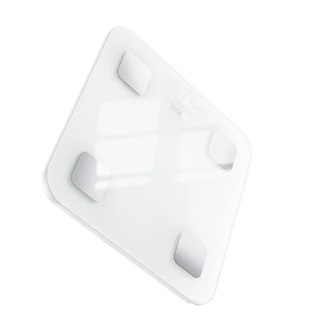 Весы напольные HOCO HI21 Smart с Bluetooth 180 кг 280x280 мм белый - изображение 4