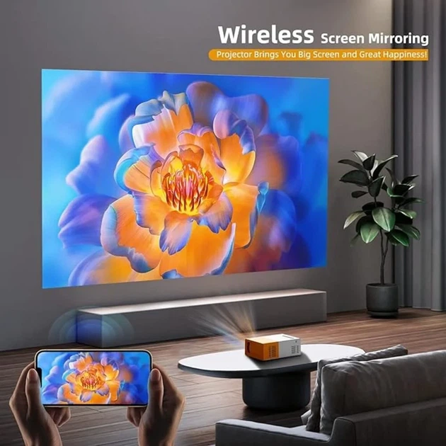 Мини-проектор PVO YG300 Pro Max HD Wi-Fi (102212629) b1 - изображение 2