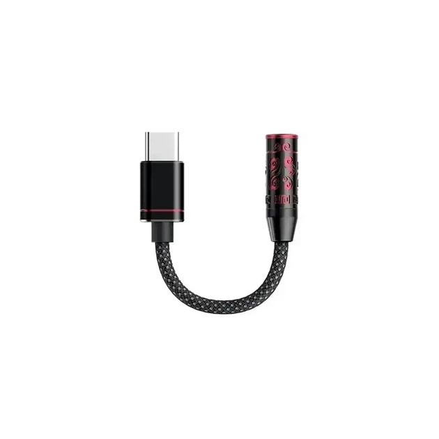 ЦАП із підсилювачем для навушників FiiO JIEZI A Black Red - изображение 3