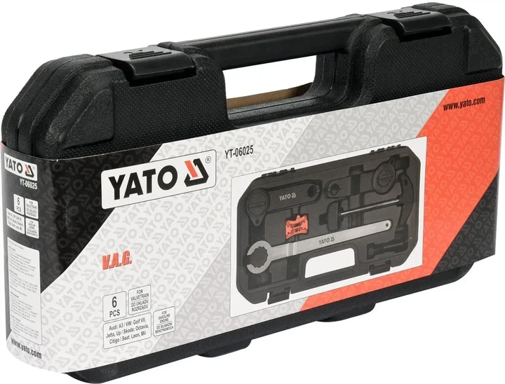 Набор фиксаторов ГРМ YATO для VAG TSI TFSI 6 предметов YT-06025 - изображение 4