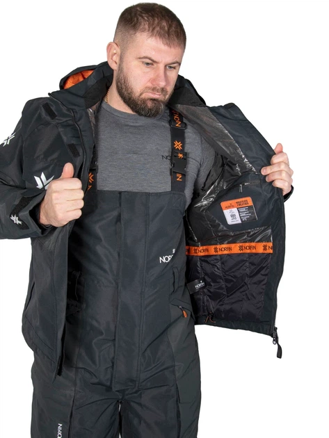 Костюм демисезонный Norfin BOAT 2 S NORTEX BREATHABLE Space Gray - Фото 10 Костюм демисезонный Norfin BOAT 2 S NORTEX BREATHABLE Space Gray - изображение 10