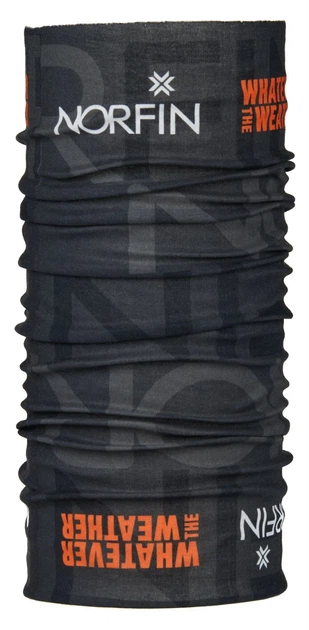 Шарф-бандана Norfin BANDANA Темно-серый 100% полиэстер One Size - изображение 2