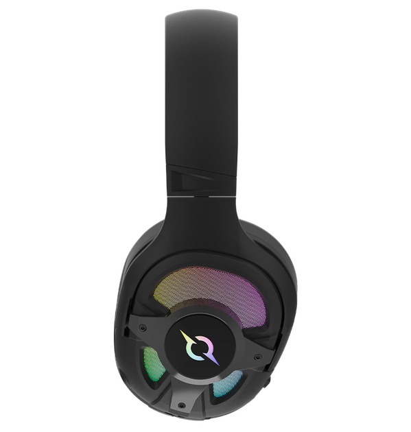 Słuchawki gamingowe AQIRYS ARA Dual Mode: Wireless 2.4GHz Bluetooth Wired black (AQRYS_ARABK) - obraz 10
