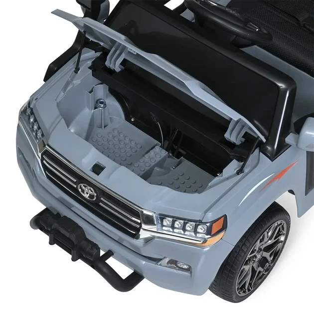 Детский электромобиль джип BAMBI Toyota Land Cruiser M 5101EBLR-11 серый, экокожа, EVA, MP3, Bluetooth, FM - Фото 8 Детский электромобиль джип BAMBI Toyota Land Cruiser M 5101EBLR-11 серый, экокожа, EVA, MP3, Bluetooth, FM - изображение 8