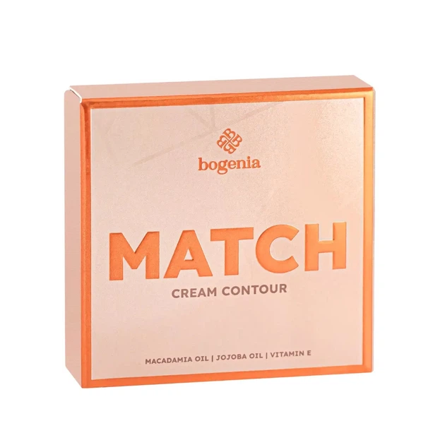 Кремовий контур MATCH Cream Contour Bogenia BG653 №002 Молочний Шоколад, 3г - Фото 5 Кремовий контур MATCH Cream Contour Bogenia BG653 №002 Молочний Шоколад, 3г - зображення 5