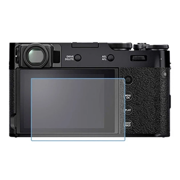 Защитное стекло Cuely для экрана фотоаппарата Fujifilm X100V, X-T4, X-T5, X-H2, X-H2S, Canon R50, R8 - изображение 2