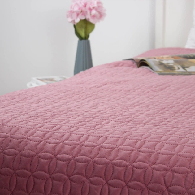 Покривало ТЕП "VELOUR" Mesa rose/Мозаїка, 240x260 - изображение 4