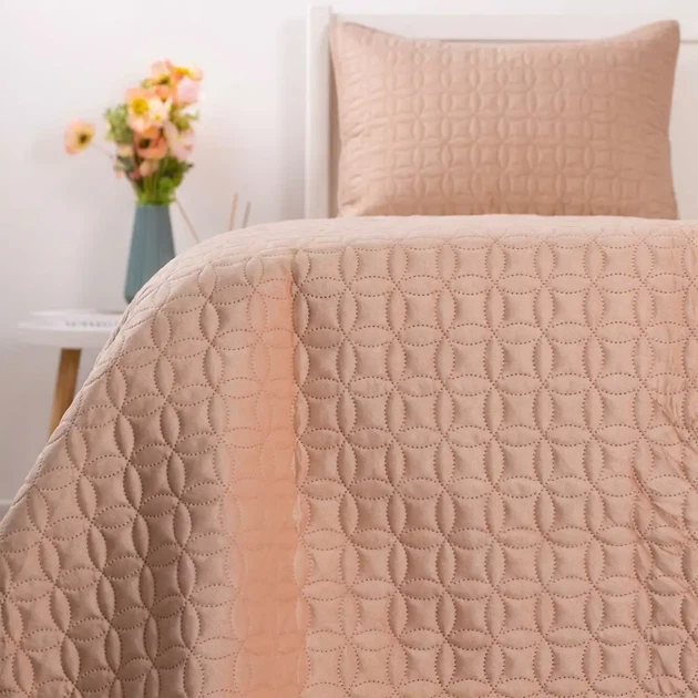 Покривало ТЕП "VELOUR" Пудра/Мозаїка, 150x210 - изображение 4