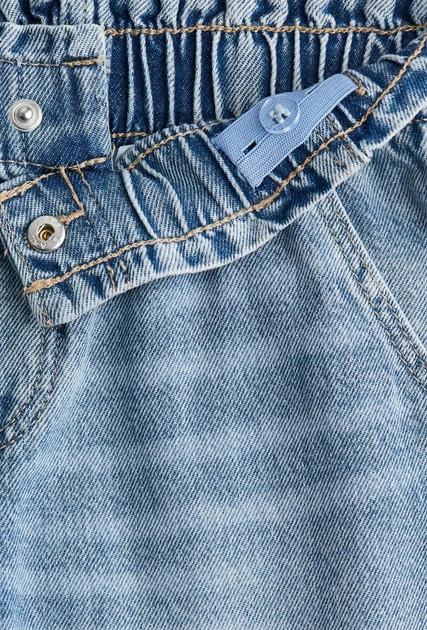 Дитячі джинси для дівчинки H&M 140 см Блакитні (26070605I) - Фото 3 Дитячі джинси для дівчинки H&M 140 см Блакитні (26070605I) - изображение 3
