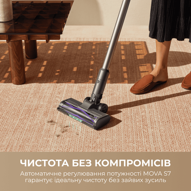 Бездротовий пилосос MOVA S7 Ultra - зображення 3
