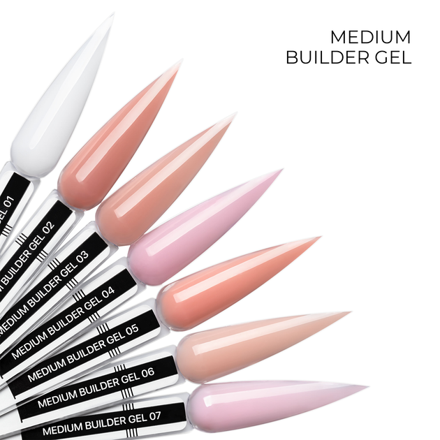 Моделирующий гель Medium Builder Gel 02, 30 г - Фото 2 Моделирующий гель Medium Builder Gel 02, 30 г - изображение 2