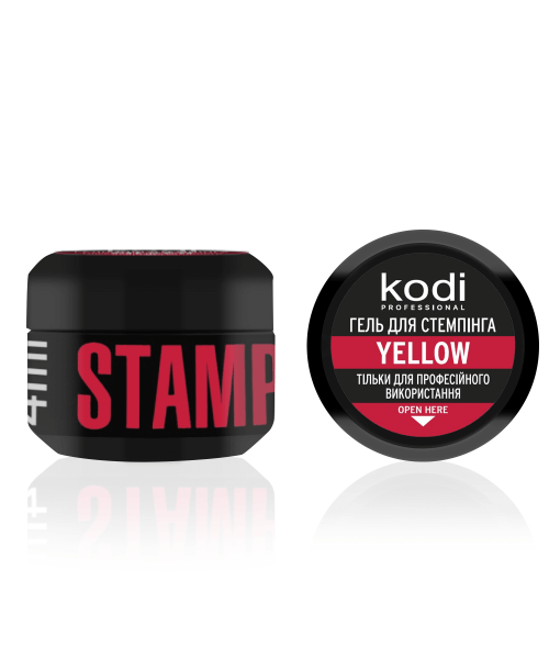 Гель для стемпинга Stamping Gel Yellow, 4 мл - Фото 3 Гель для стемпинга Stamping Gel Yellow, 4 мл - изображение 3