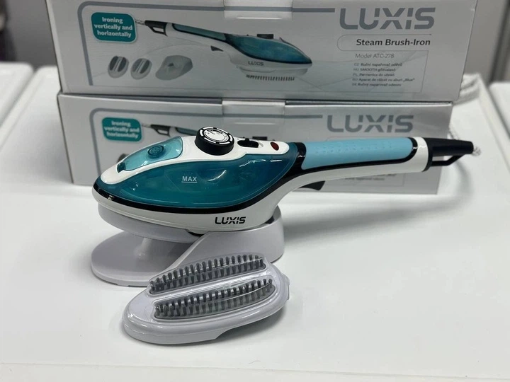 Відпарювач Luxis ATC-278 900 Вт ручна парова щітка-праска 100 мл із 2 насадками - зображення 6