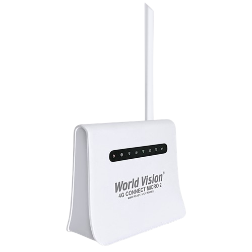 Роутер World Vision Connect 4G micro 2 4G IEEE802.11 Белый - изображение 4