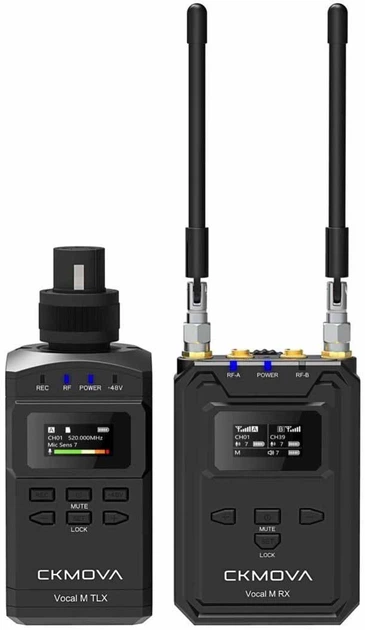 Бездротова мікрофонна система CKMOVA Vocal M V3 (SUP_em5369) - Фото 1 Бездротова мікрофонна система CKMOVA Vocal M V3 (SUP_em5369) - зображення 1
