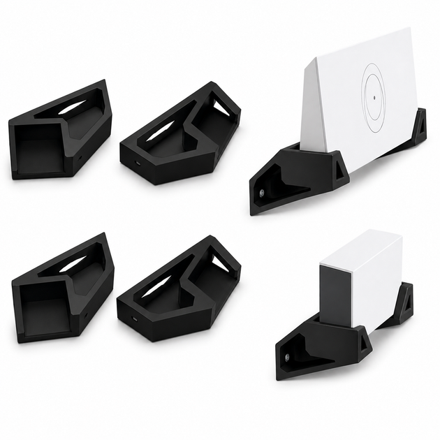 Настінне кріплення для роутера та блока живлення Starlink Gen 3 — Starlink Router Wall Mount + Power Supply Mount — комплект 4 кру - Фото 3 Настінне кріплення для роутера та блока живлення Starlink Gen 3 — Starlink Router Wall Mount + Power Supply Mount — комплект 4 кру - изображение 3