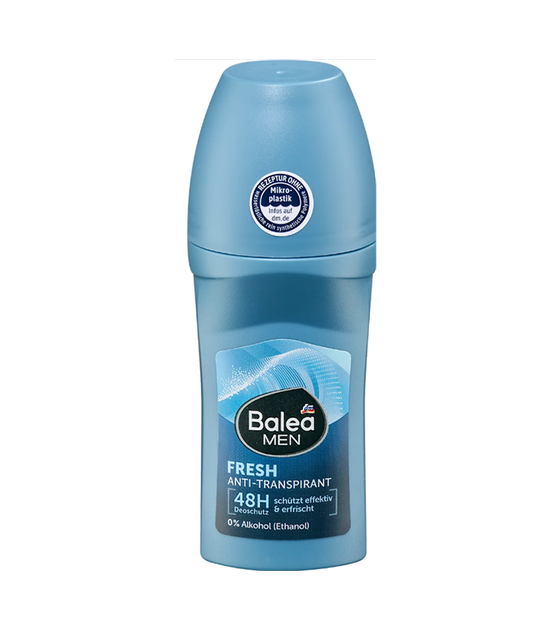 Balea Men Fresh Atni-Transirant 24h дезодорант кульковий чоловічий Свіжість, 50 мл.