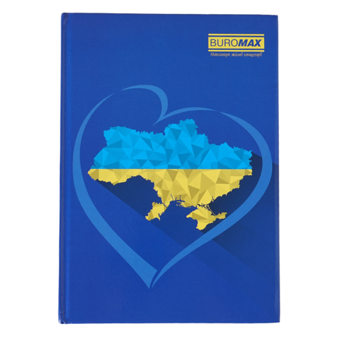 Книга канцелярська тверда обкладинка А4 192 аркуші # офсет BUROMAX UKRAINE (4) /BM.2404i/ - Фото 1 Книга канцелярська тверда обкладинка А4 192 аркуші # офсет BUROMAX UKRAINE (4) /BM.2404i/ - изображение 1