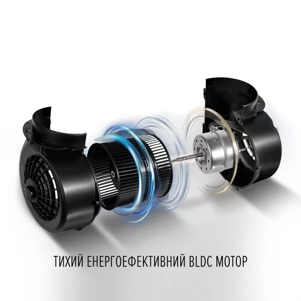Вытяжка perfelli nuova 6qwrbm nero silenzio - зображення 7