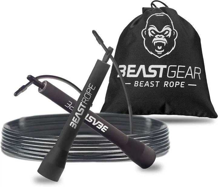 Скакалка Beast Gear Beast Rope профессиональная скоростная регулируемая + сумка - изображение 2