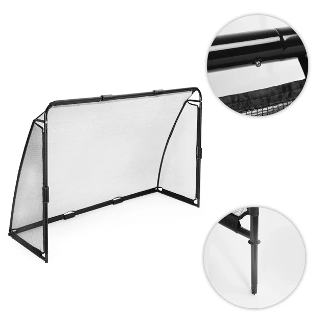 Футбольні ворота MovePro з сіткою 240 x 160 x 80 см JSP-DS8033 (5905817010035) - Фото 4 Футбольні ворота MovePro з сіткою 240 x 160 x 80 см JSP-DS8033 (5905817010035) - зображення 4