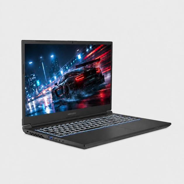 Ноутбук 15,6" Medion (Lenovo Group) Erazer Crawler E10 Intel Core i5-10300H RAM 16 ГБ SSD 512 ГБ Nvidia GeForce GTX 1650 Win10 (5300) - Уцінка - зображення 2