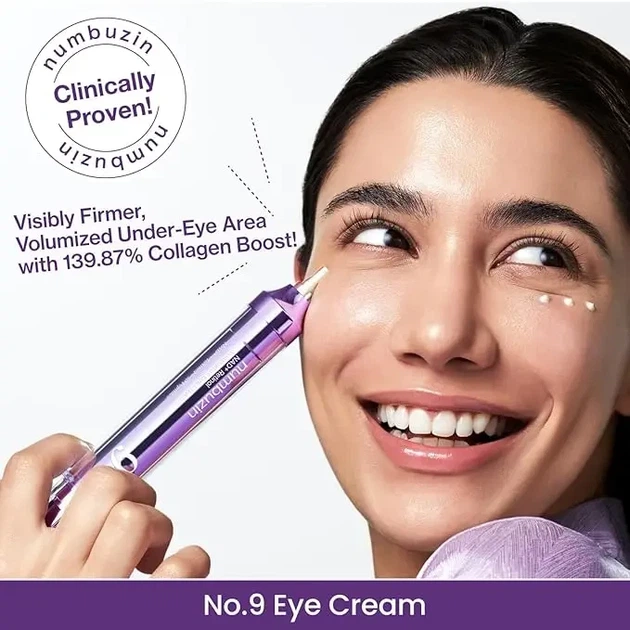 Крем для шкіри навколо очей NUMBUZIN No.9 NAD+ Retinol Volumetox Eye Cream 10 ml — ліфтинг, зменшення зморшок та відновлення шкіри - Фото 3 Крем для шкіри навколо очей NUMBUZIN No.9 NAD+ Retinol Volumetox Eye Cream 10 ml — ліфтинг, зменшення зморшок та відновлення шкіри - изображение 3