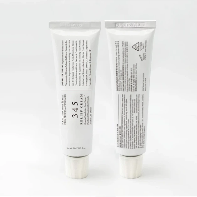 Відновлюючий крем для обличчя DR.ALTHEA 345 Relief Cream Hydrating & Calming 50 мл для зволоження та заспокоєння шкіри - изображение 3