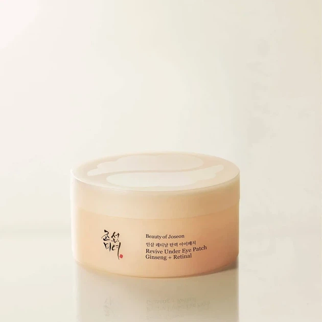 Гидрогелевые патчи под глаза BEAUTY OF JOSEON Revive Ginseng + Retinal 60 шт 100 г - изображение 4