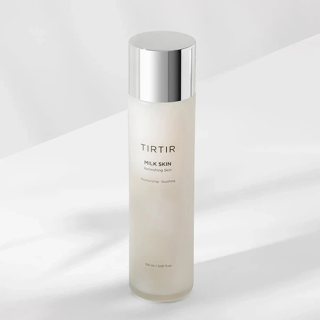 Тонер для обличчя TIRTIR Milk Skin Refreshing Skin 150 ml — зволоження, вирівнювання тону та сяйво шкіри - изображение 2
