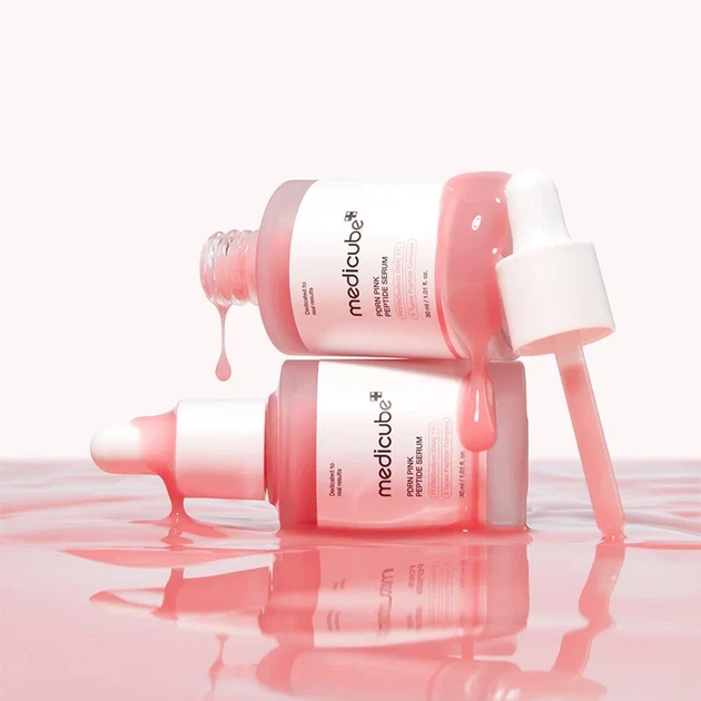 Сироватка MEDICUBE PDRN Pink Peptide Serum 30 ml — відновлення шкіри, пружність та інтенсивне зволоження - изображение 4