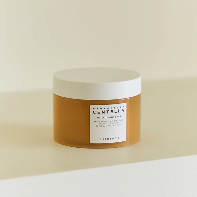 Тонер-педи SKIN1004 Madagascar Centella Quick Calming Pad 70 pads (130 ml) — заспокоєння, зволоження та відновлення шкіри - изображение 7