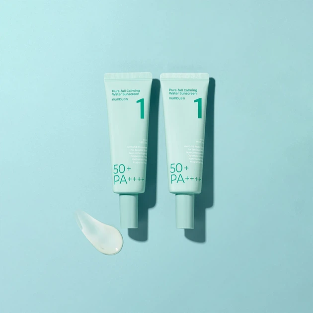 Сонцезахисна есенція для обличчя NUMBUZIN No.1 Clear Filter Sun Essence SPF50+ PA++++ 50 мл для зволоження та захисту шкіри - изображение 7