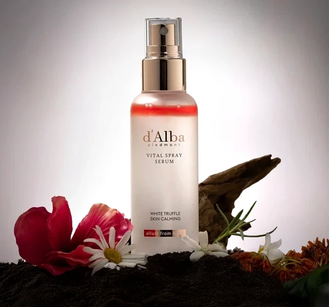 Сироватка-спрей для обличчя d'ALBA Piedmont Vital Spray Serum 100 ml — корейська зволожуюча та відновлююча сироватка-спрей - зображення 3