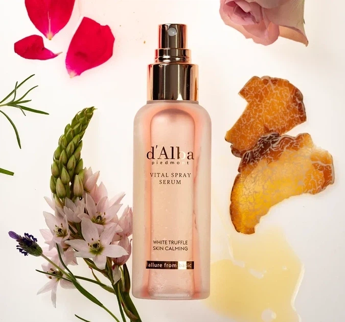 Сироватка-спрей для обличчя d'ALBA Piedmont Vital Spray Serum 100 ml — корейська зволожуюча та відновлююча сироватка-спрей - зображення 4