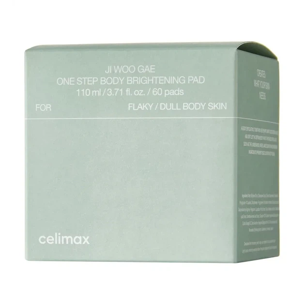 Освітлюючі пади для тіла CELIMAX Ji Woo Gae One Step Body Brightening Pad 110 мл/60 шт - зображення 2
