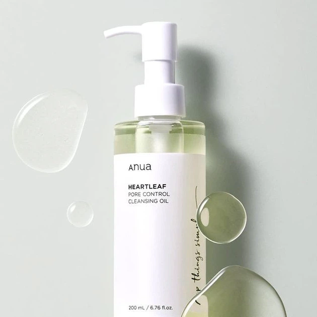 Масло для очищення ANUA Heartleaf Pore Control Cleansing Oil 200 мл — делікатне очищення та контроль пор - изображение 2