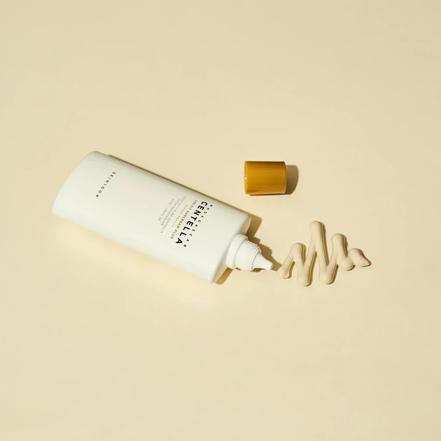 Сонцезахисний крем для обличчя SKIN1004 Madagascar Centella Air-Fit Suncream Plus SPF50+ PA++++ 50 мл для захисту шкіри - изображение 9