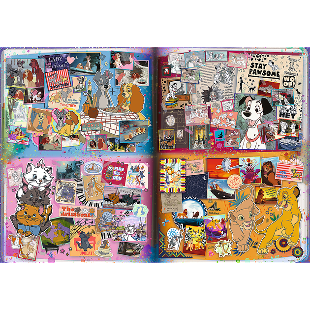Пазли Trefl Mickey&friends Велика книга Діснея 6000 UFT елементів (5900511810370) - зображення 3