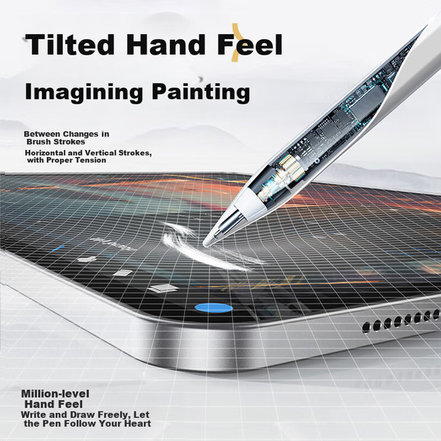 Стилус MUSTTRUE для Huawei MatePad 11.5S/Pro 12.2/Air 12 з дисплеєм та захистом від дотиків - зображення 5