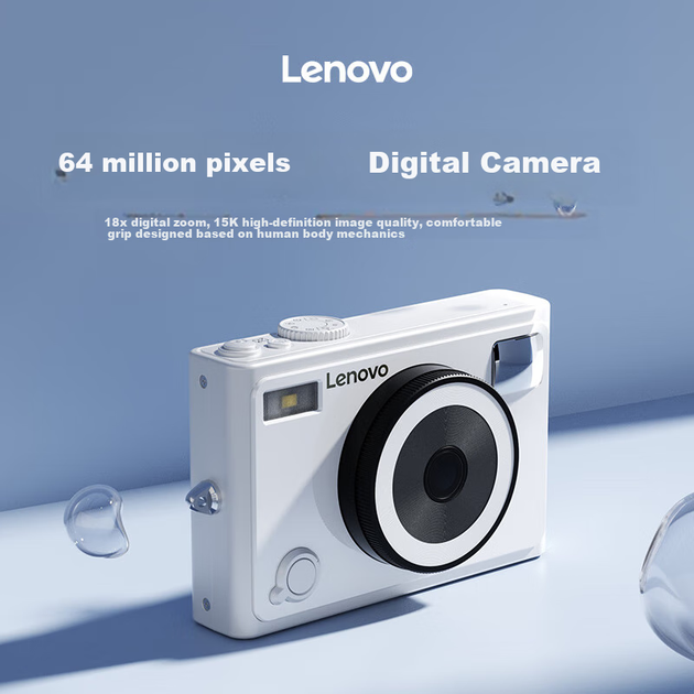 Цифрова селфі-камера Lenovo C55 Student Selfie 64MP високої чіткості, подарунок на день народження для дівчаток, бездзеркальна камера початкового рівня, для подорожей у кампус, альтернатива бездзеркальній CCD-камері, камера з картою пам'яті COMS, 128 ГБ - Фото 5 Цифрова селфі-камера Lenovo C55 Student Selfie 64MP високої чіткості, подарунок на день народження для дівчаток, бездзеркальна камера початкового рівня, для подорожей у кампус, альтернатива бездзеркальній CCD-камері, камера з картою пам'яті COMS, 128 ГБ - изображение 5
