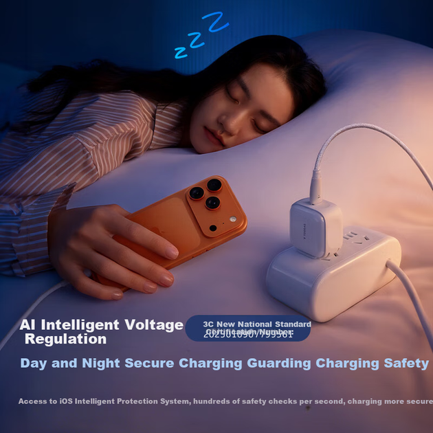 Зарядное устройство TORRAS для Apple, 45 Вт, GaN, с керамическим теплоотводом, быстрая зарядка при низкой температуре, для iPhone 17 Pro Max и 16 - изображение 8