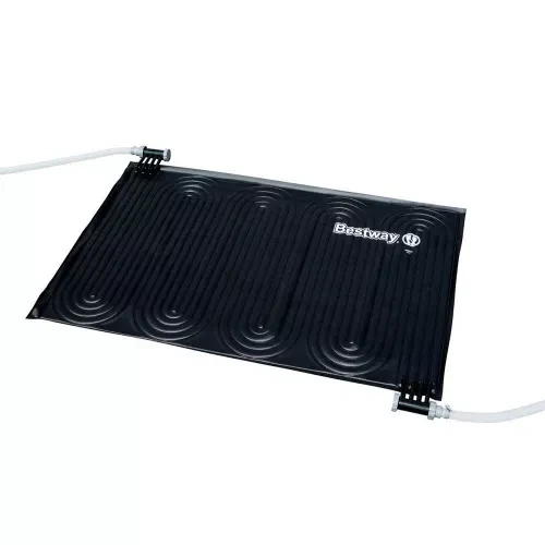 Солнечный нагреватель для бассейна Bestway Flow Clear 110×171 см черный ПВХ-коврик для подогрева воды от фильтр-насоса Ø32/Ø38 мм - Фото 6 Солнечный нагреватель для бассейна Bestway Flow Clear 110×171 см черный ПВХ-коврик для подогрева воды от фильтр-насоса Ø32/Ø38 мм - изображение 6