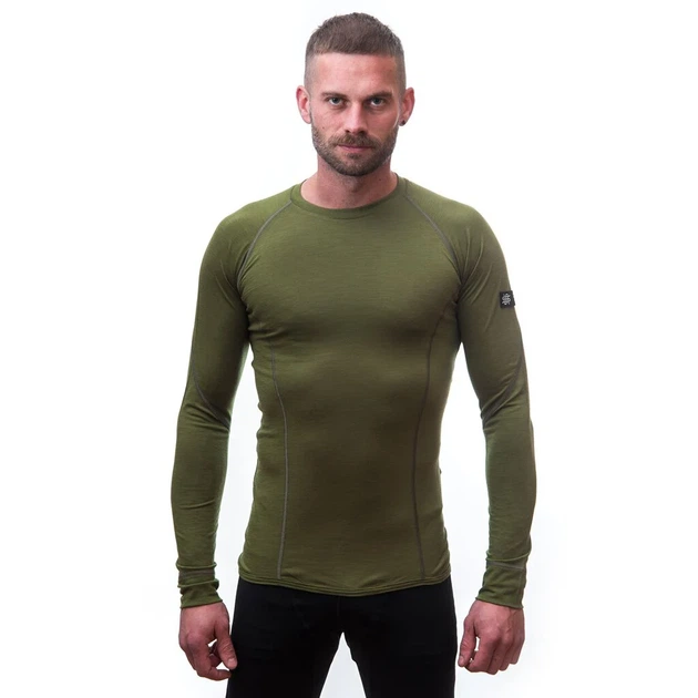 Термоп футболка мужская Sensor Merino Active LS XXL Мерино safari - Фото 4 Термоп футболка мужская Sensor Merino Active LS XXL Мерино safari - изображение 4