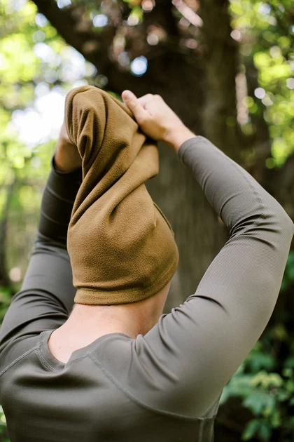 Пов'язка флісова Tribe Neck Warmer T-KF-0024 S-M Койот Зимова Спортивна - Фото 6 Пов'язка флісова Tribe Neck Warmer T-KF-0024 S-M Койот Зимова Спортивна - зображення 6