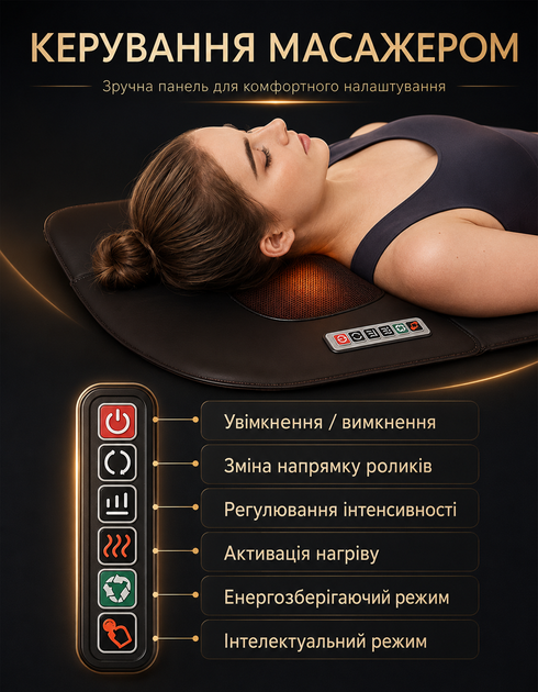 Массажный матрас для всего тела массажер для ног, массажная IN-23 подушка для шеи и поясницы - изображение 3